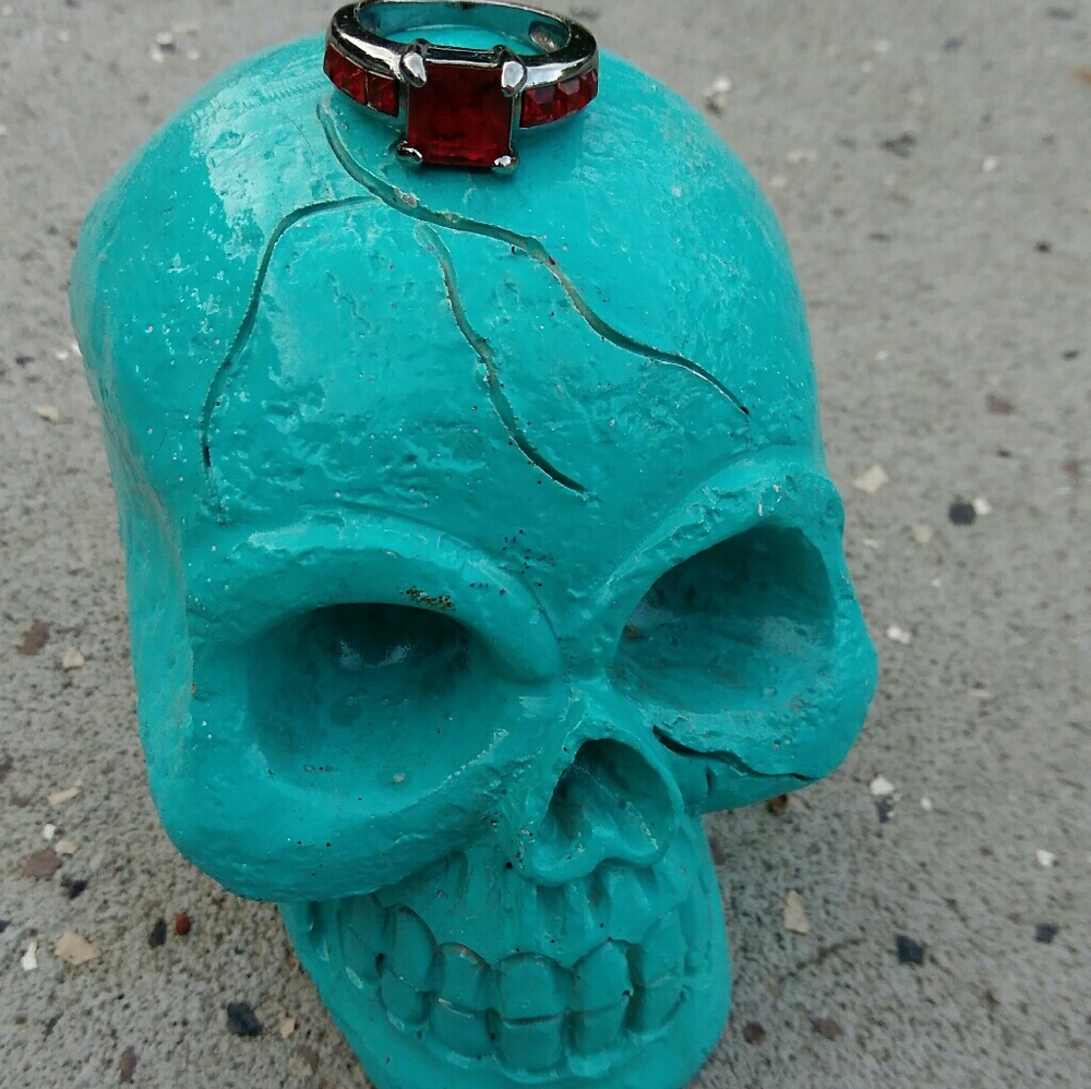 *SOLD*Ruby Red Stone Ring